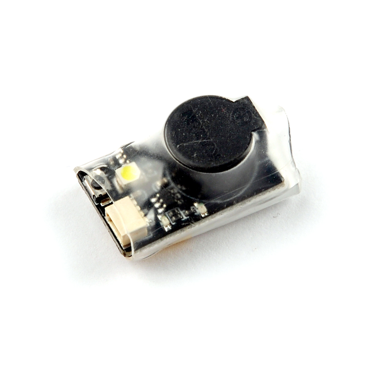 

Happymodel DT-B90 90dBi Finder Buzzer Alarm 4.5-9V Input Built-in Battery with LED Light for RC Drone