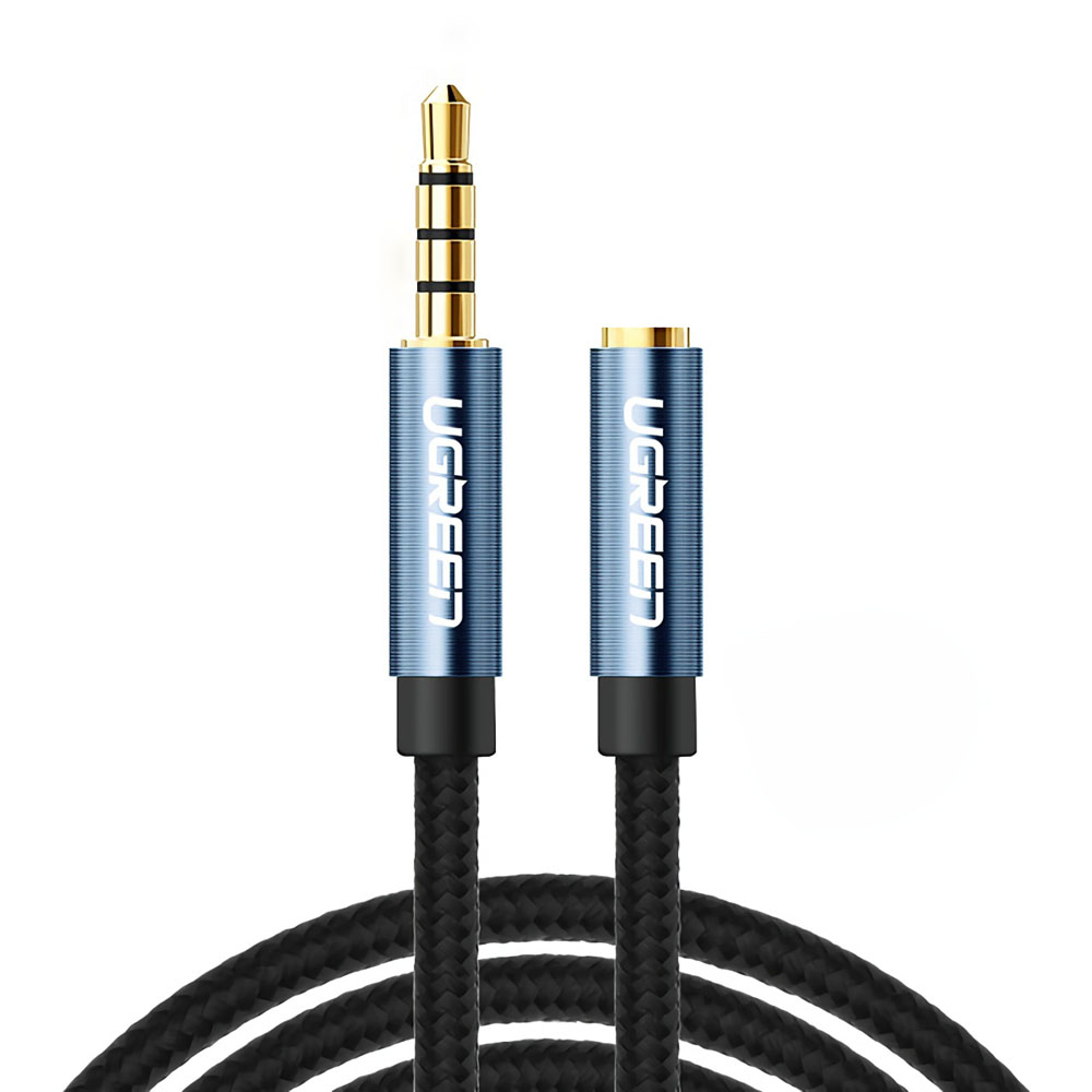 

UGreen AV118 4-Pole 3.5mm Male to Female Audio Extension Cable Aux Cable