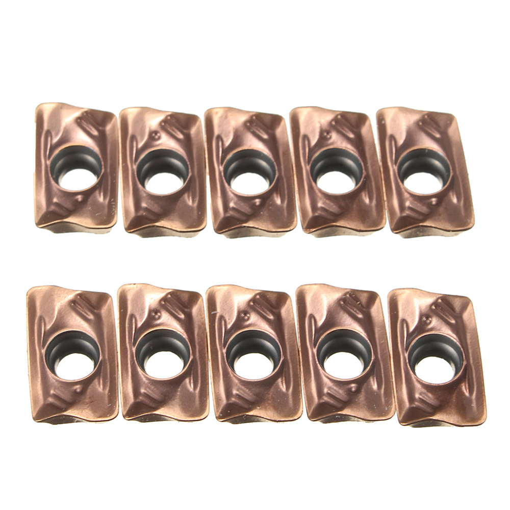 

10Pcs R390-11T308-PM 1030 R0.8 1030 Coated Milling Blade Inserts For Steel