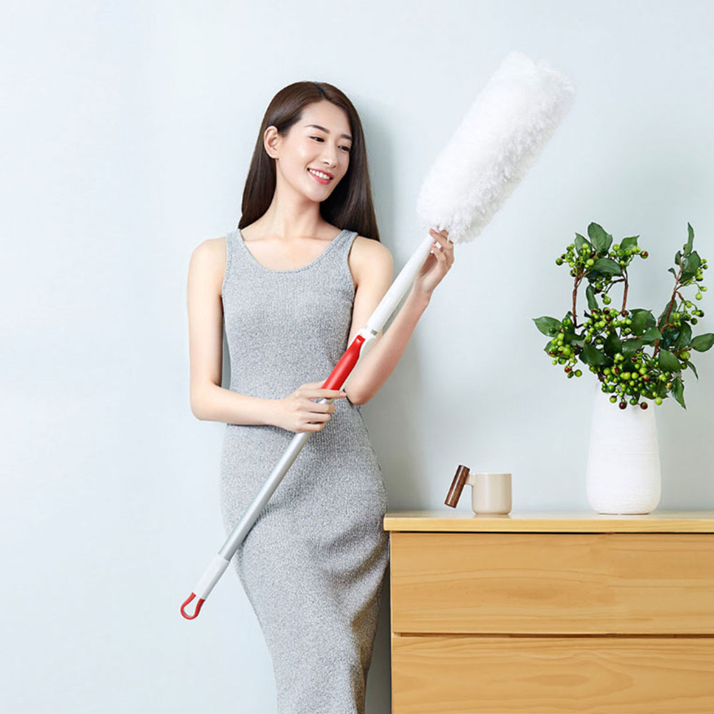 

YIJIE YB-04 Adjustable Duster Brush Dust Cleaner Static Anti Dusting Furniture Window Bookshelf Cleaning Brushes Tool Brush For Home Car from xiaomi youpin
