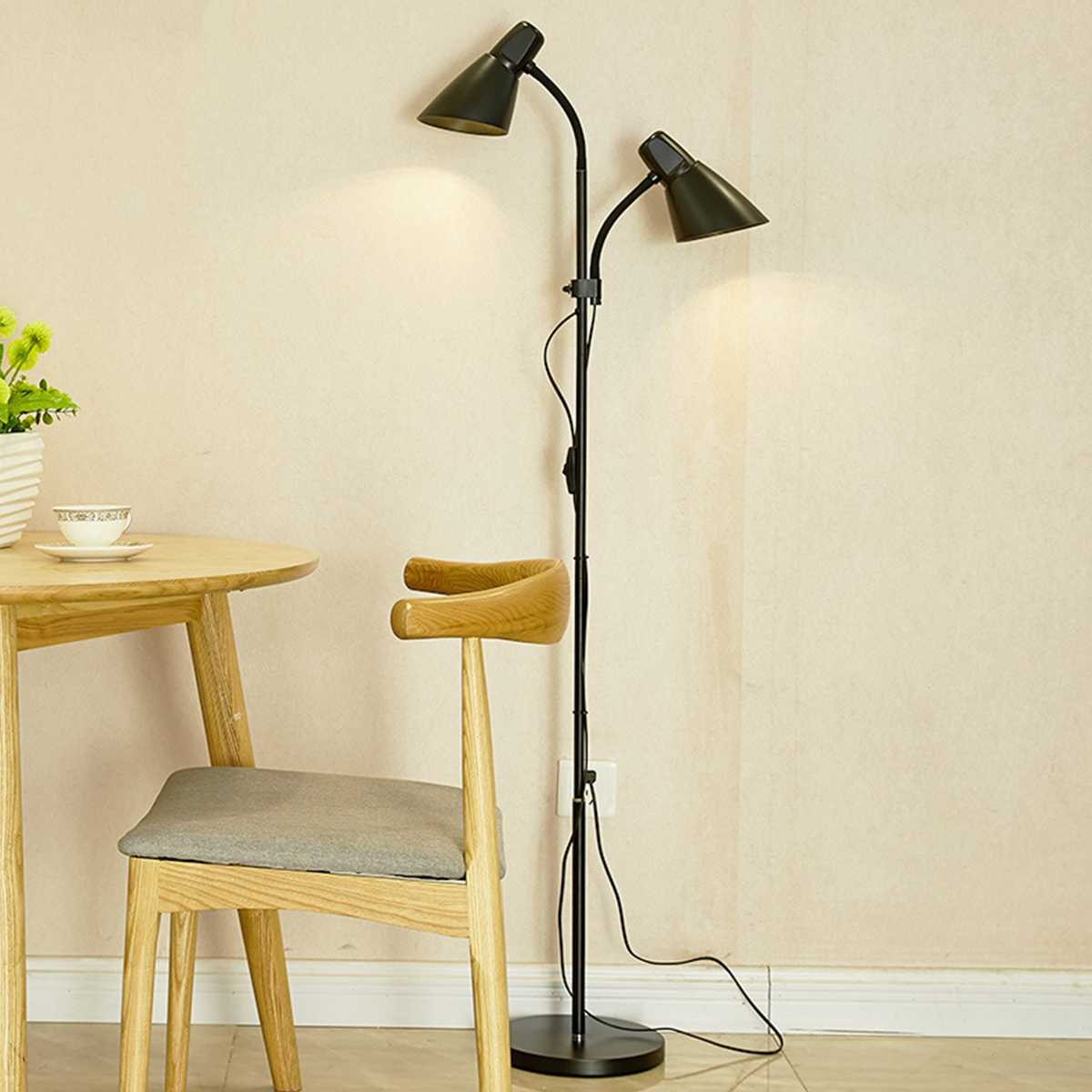Find Floor LED Lamp Uplight Reading Dual Lamps Double/Single Uplighter Adjust Lights for Sale on Gipsybee.com with cryptocurrencies