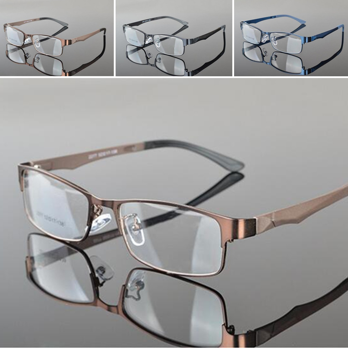 

Metal Full Rim Eyeglasses Frame Glasses Optical Rx Glasses