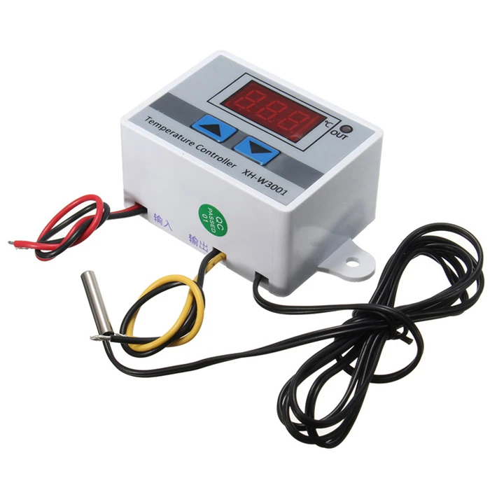XH-W3001 220V 10A Digital LED Temperature Controller Thermostat Control Switch Probe