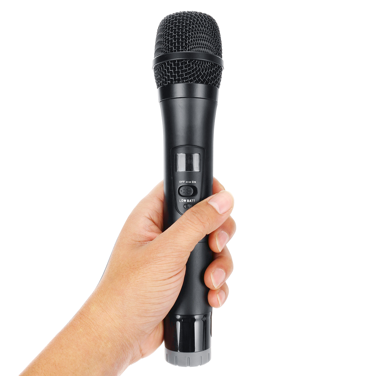 Find Professional UHF Double Wireless Handheld Karaoke Microphone with 3 5mm Receiver for Sale on Gipsybee.com with cryptocurrencies