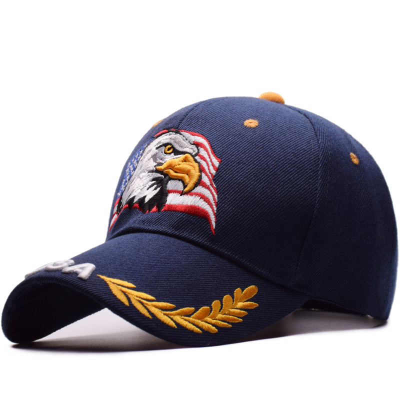 

Men Unisex Outdoor USA Eagle Embroidered Baseball Cap