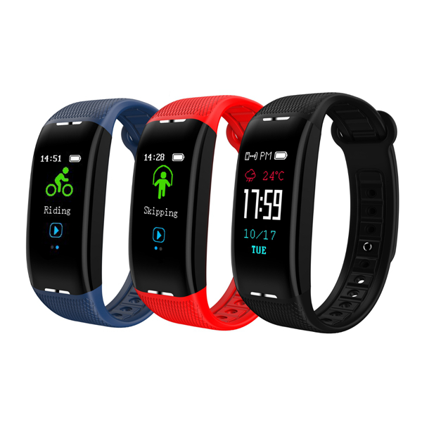 

Bakeey X1 Кровяное давление Сердце Скорость сна Монитор Спорт Фитнес Tracker Bluetooth Smart Wristband