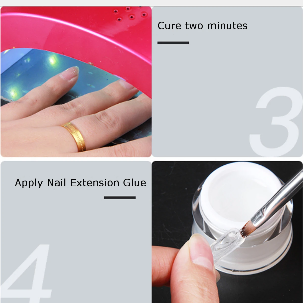 Nail Extension Glue DIY Tool