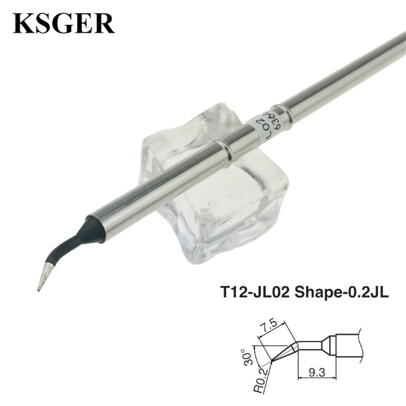 

KSGER T12-ILS /K /KU /JL02/BL/D16/ D24/BC2 Electronic Soldering Iron Tips 70W High-grade Welding Tools T12 Soldering Tip
