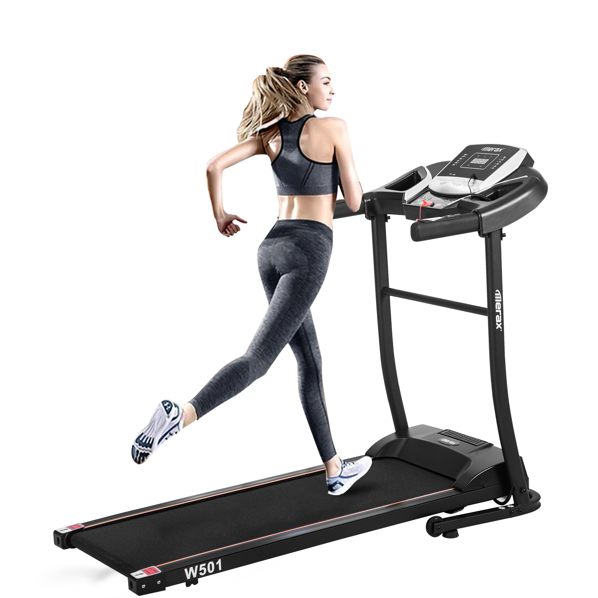 

[US DIRECT] Merax Classic Style Folding Electric Treadmill Home Gym Motorized Running Machine