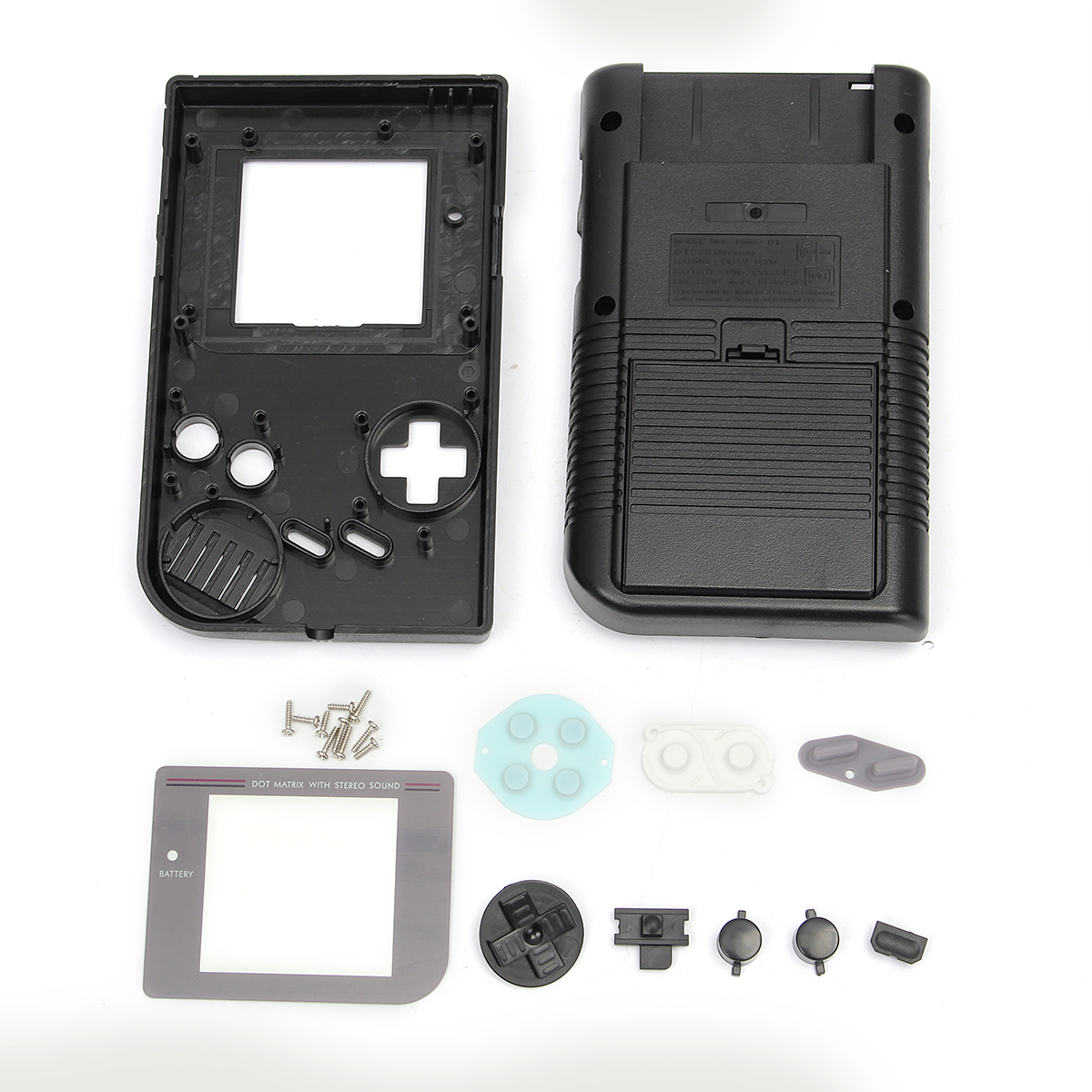 

Black Replacement Game Console Housing Shell Case For Nintendo Gameboy Classic For GB DMG