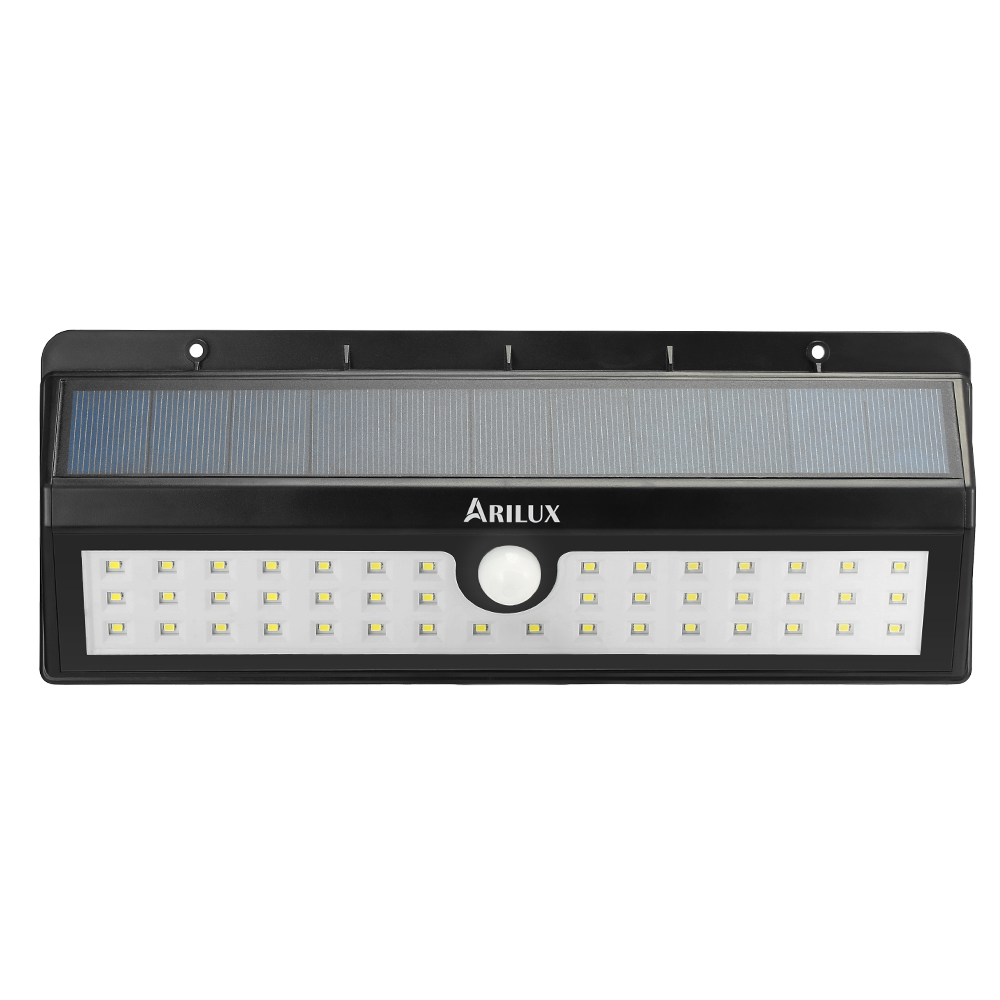 

ARILUX® PL-SL 03 Solar Powered 44 LED PIR Motion Sensor Light Outdoor Waterproof IP65 Wall Lamp