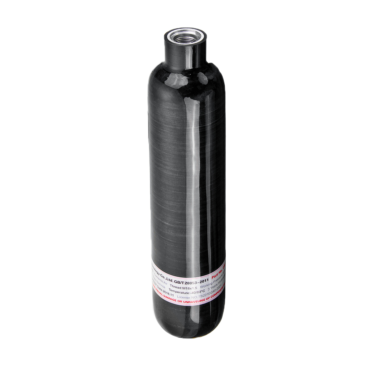

0.5L 30Mpa Paintball Compressed Air Tank Thread M18x1.5 For Diving Equipment Set