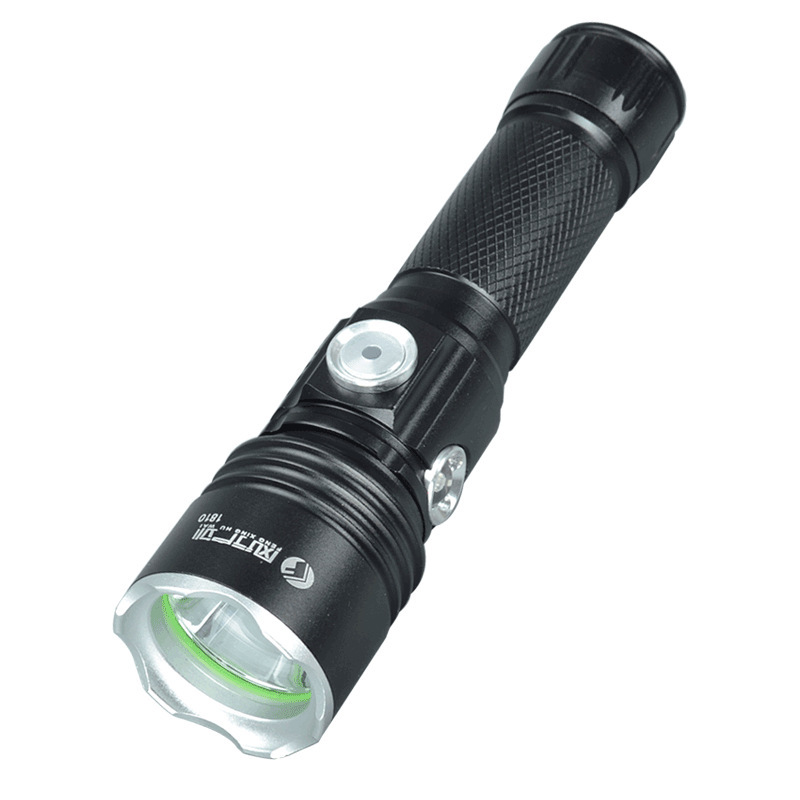 

SY1810 T6 USB Charging Flashlight 18650 Battery 395nm LED Violet Light Fluorescence Detection Pen 4 Modes Magnetic Campi