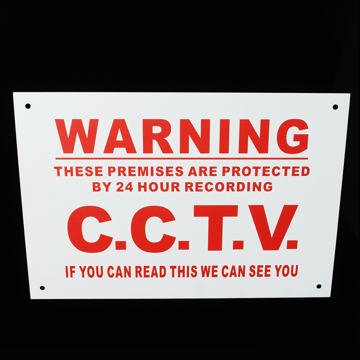 

A4 Предупреждающий знак Круглосуточное видеонаблюдение Мы можем видеть вас Знак безопасности безопасности наклейки наклейки