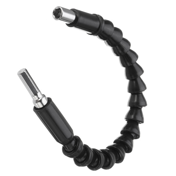295mm Black Flexible Shaft Drill Bit Extension Screwdriver Holder Connecting Link