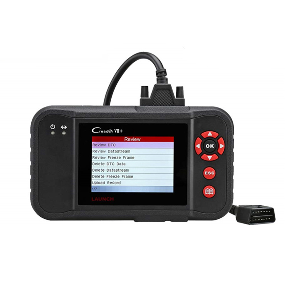 

Launch X431 Creader VII+ Car OBD2 Scanner Auto Diagnostic Scan Tool Code Reader ABS SRS