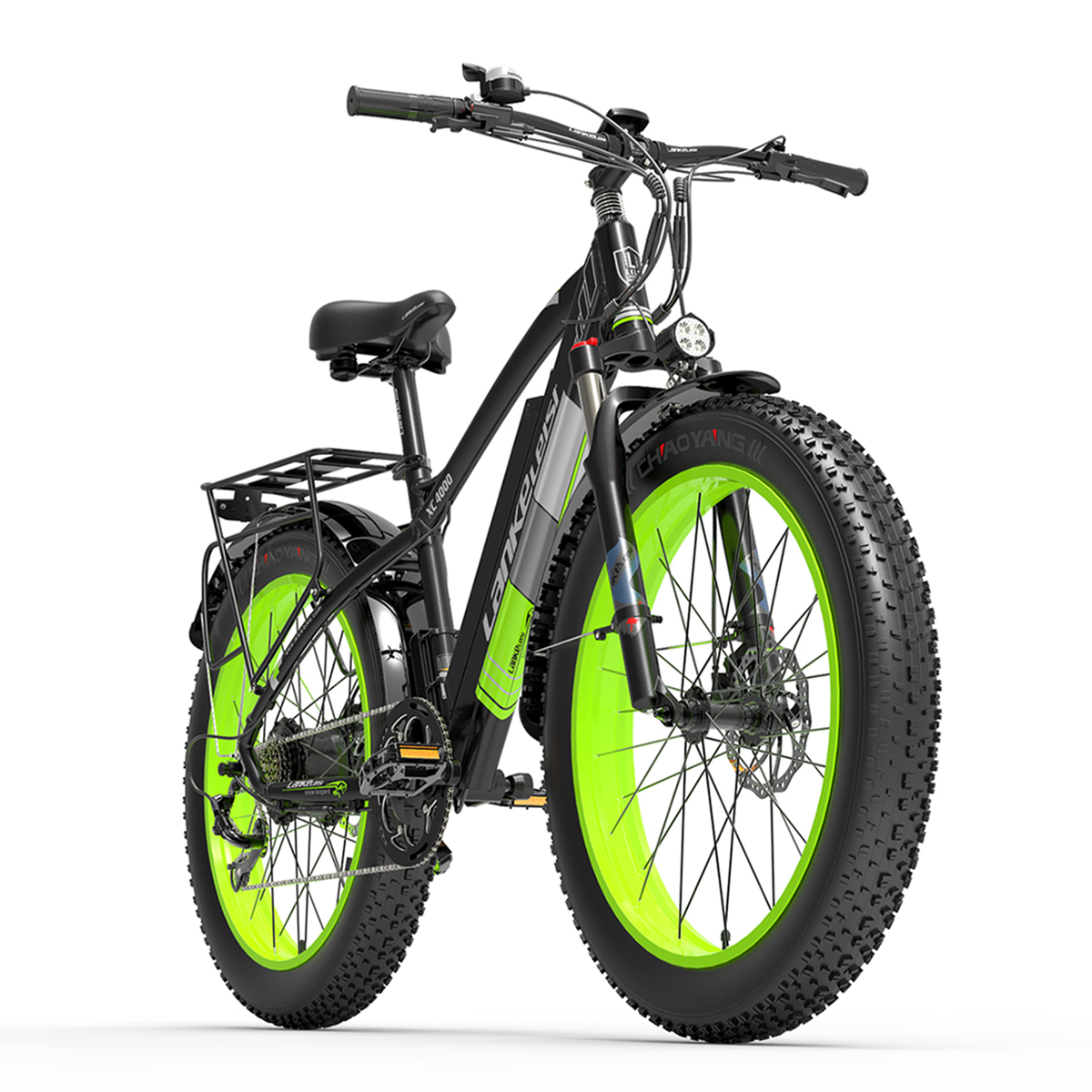Find EU Direct LANKELEISI XC4000 14 5Ah 48V 1000W Electric Bicycle 26 Inches 100 120km Mileage Range Max Load 200kg for Sale on Gipsybee.com with cryptocurrencies