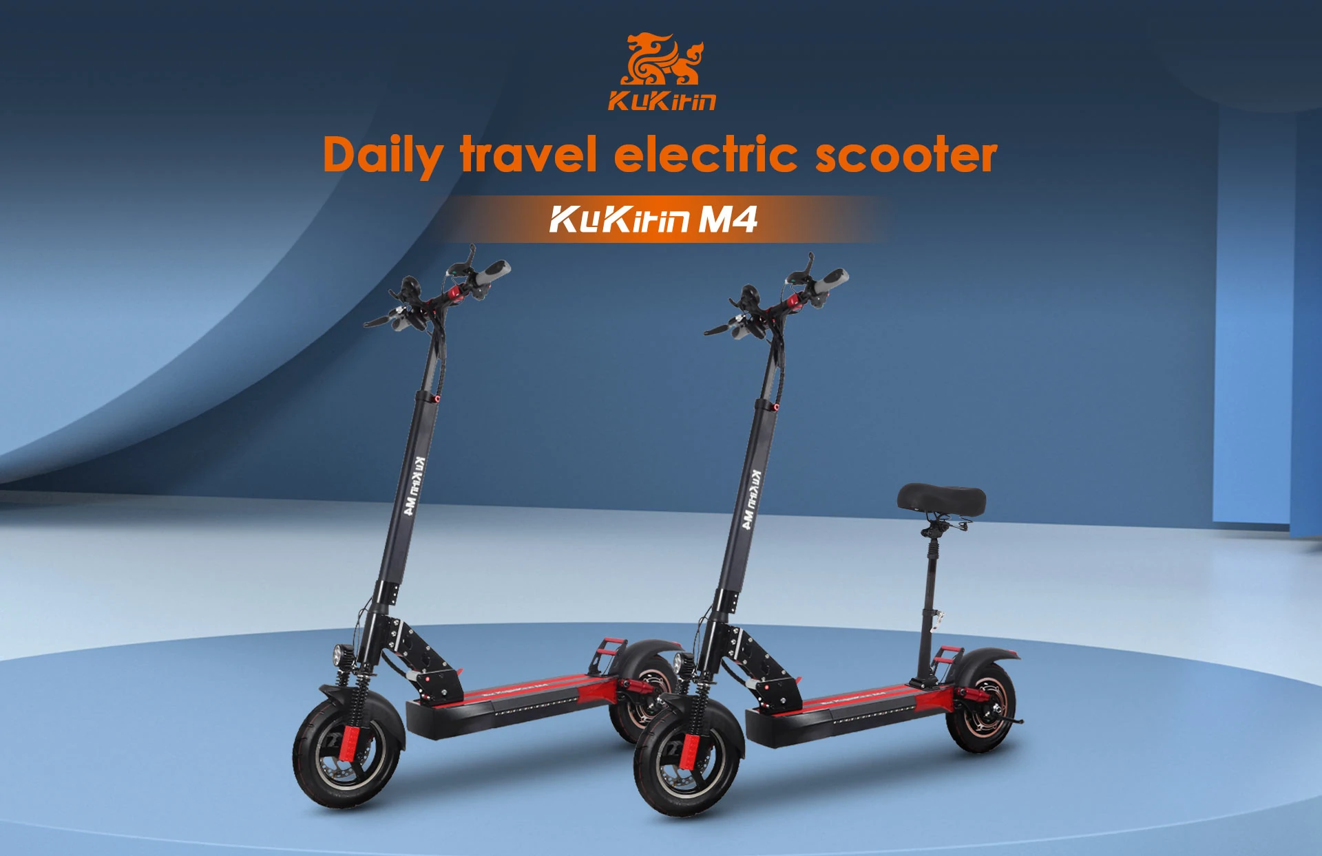 Kukirin M4 electric scooter - simple, cheap, 500 watts