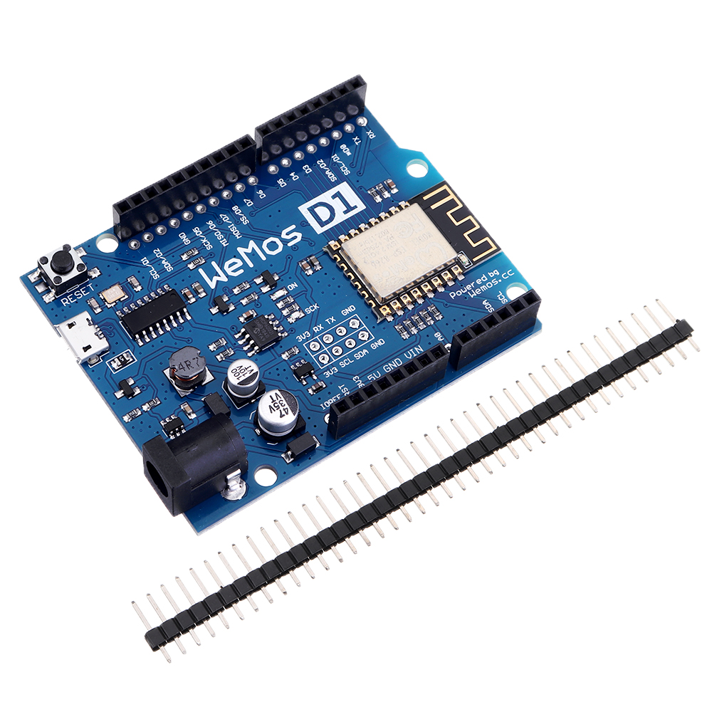 

Geekcreit® D1 R2 WiFi ESP8266 Development Board Compatible Arduino UNO Program By Arduino IDE