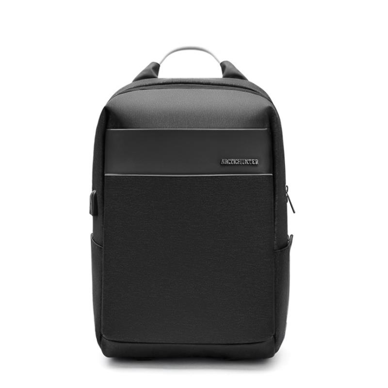 

ARCTIC HUNTER B00218 18 Inch Laptop Backpack USB Charge Backpack Male Laptop Bag Mens Casual Travel Nylon Backpack School Shoulder Bag Business Backpack