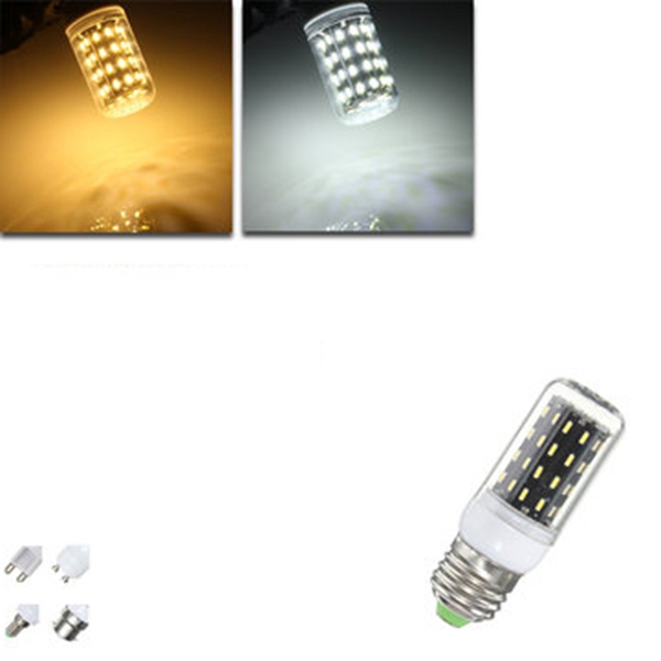 

E27 / E14 / E12 / B22 / G9 / GU10 LED лампы 4W SMD 4014 56 400lm чисто белый / теплый белый свет лампы кукурузы AC 220V