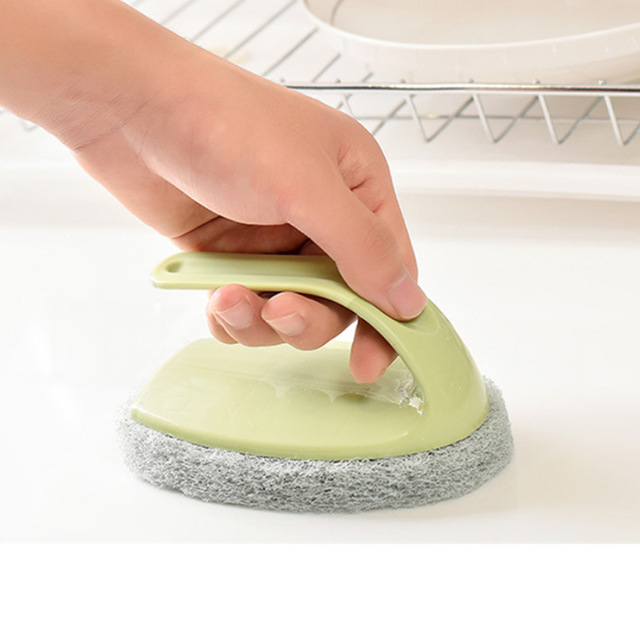 

Dishwasher Combo With Bathroom Tile Brush Kitchen Cleaning Decontamination Tool Cleaning Brush Strong Sponge Brush