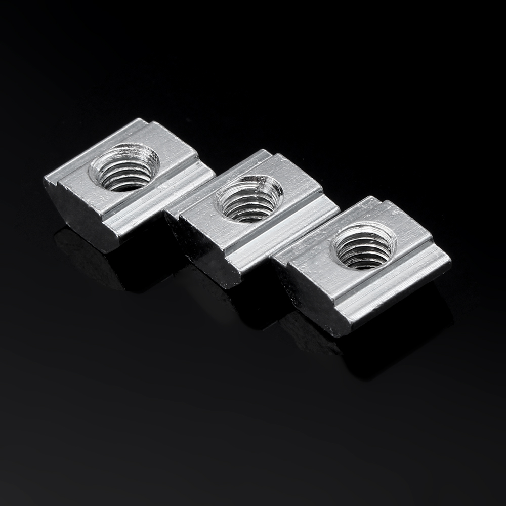 10Pcs M5 Sliding T Nut For 2020 Series T Slot Aluminum Profile CNC Engraver Printer 10