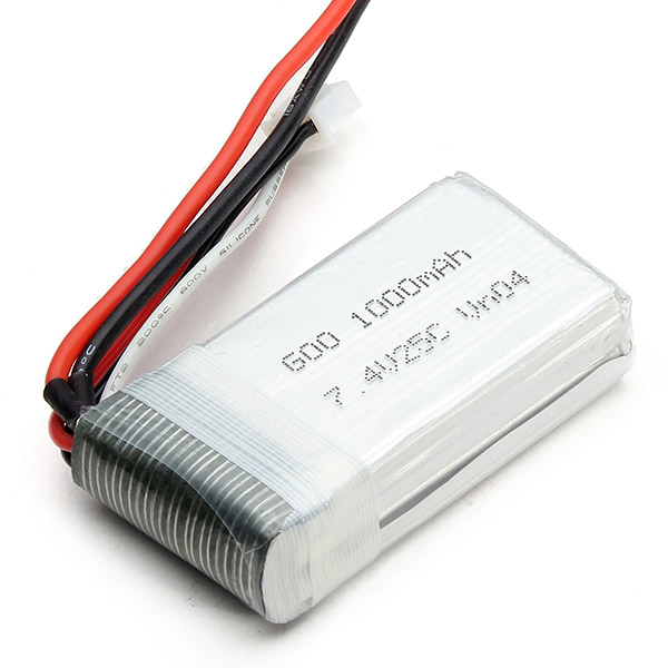

MJX X600 X601H RC Hexacopter Spare Parts 7.4V 1000mAh 25C Upgrade Battery