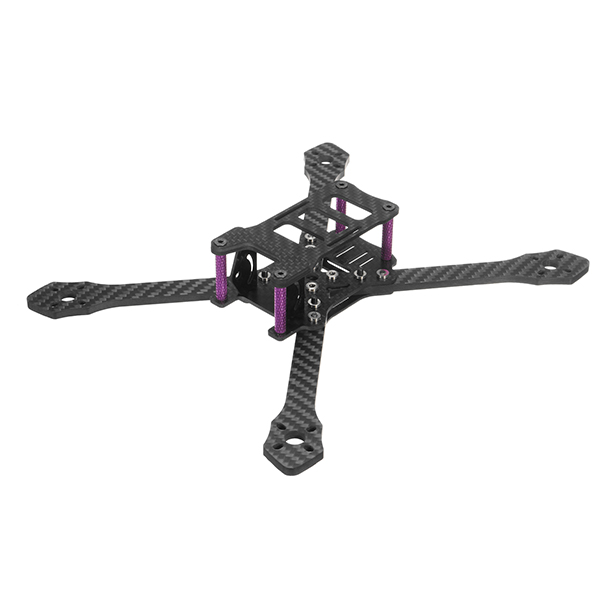 

Realacc Angle220S 220mm Carbon Fiber True X Stretch X Adjustable FPV Racing Frame Kit 4mm Arm for RC Drone