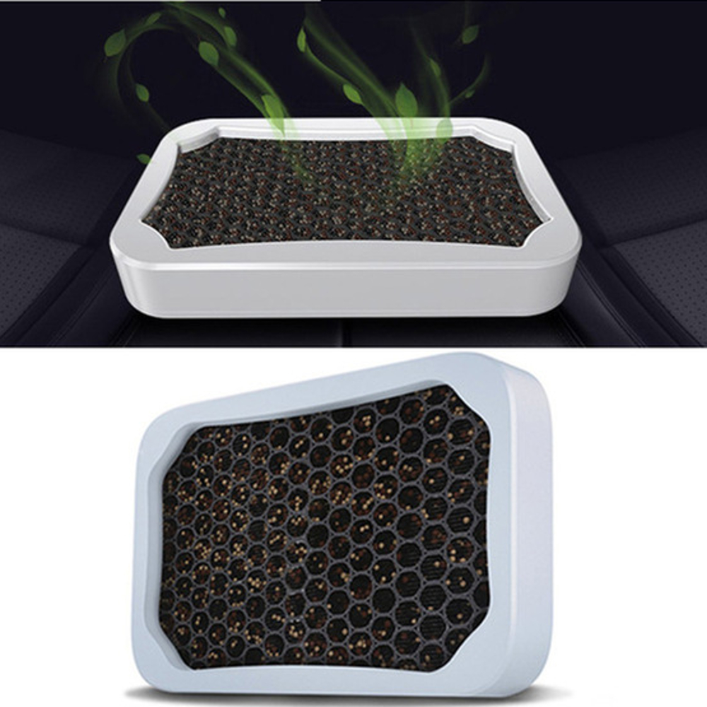 

AIKESI Car Bamboo Charcoal Box Activated Carbon Air Freshener Smoke Odor Eliminator Universal