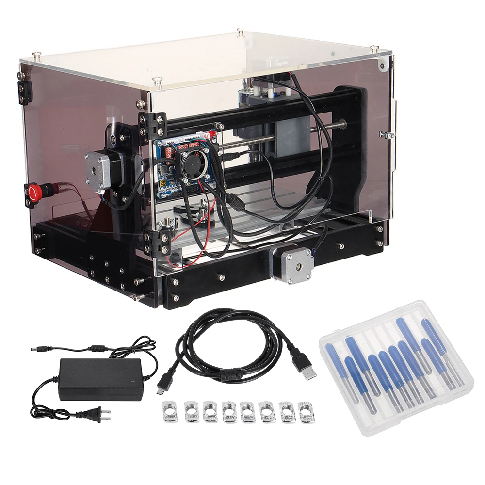 Find Fanâ€ ensheng 3018 pro s 3 Axis Mini DIY CNC Router Milling Engraver Machine Wood Engraving Cutting for Sale on Gipsybee.com
