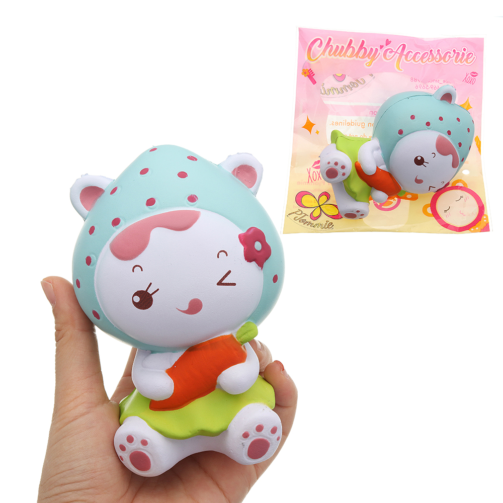 

Клубничная девочка Squishy 12CM медленно растет с подарком коллекции упаковки Soft Toy