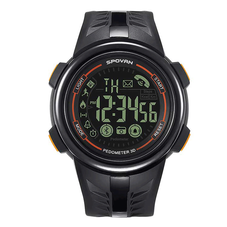 

SPOVAN PR3 1,5 Цветной экран 50M Водонепроницаемы Smart Watch Фитнес Спортивный умный браслет