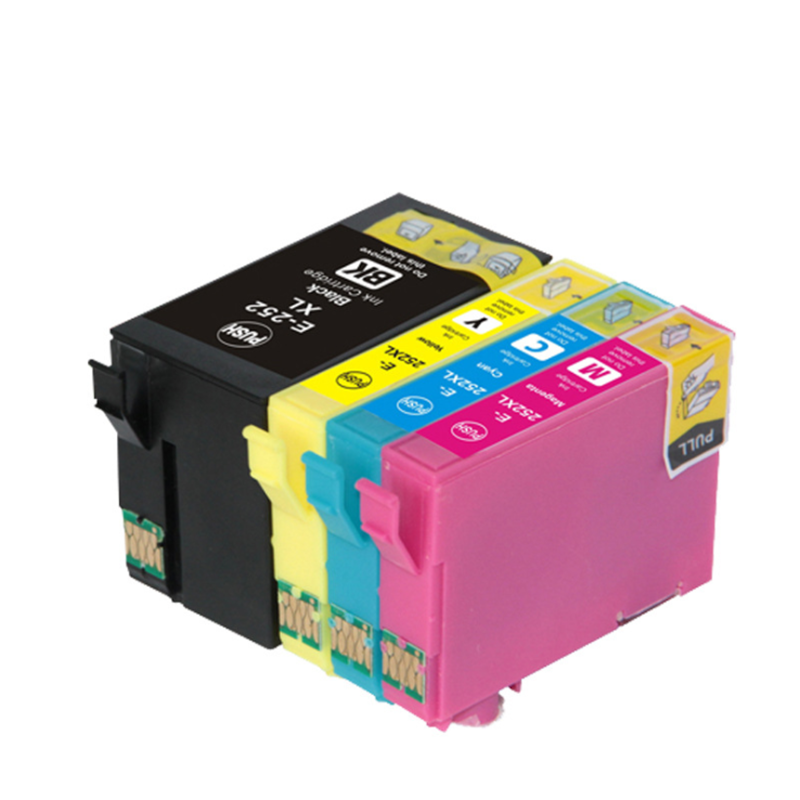 Zsmc 252xl replacement high yield ink cartridge for epson workforce wf