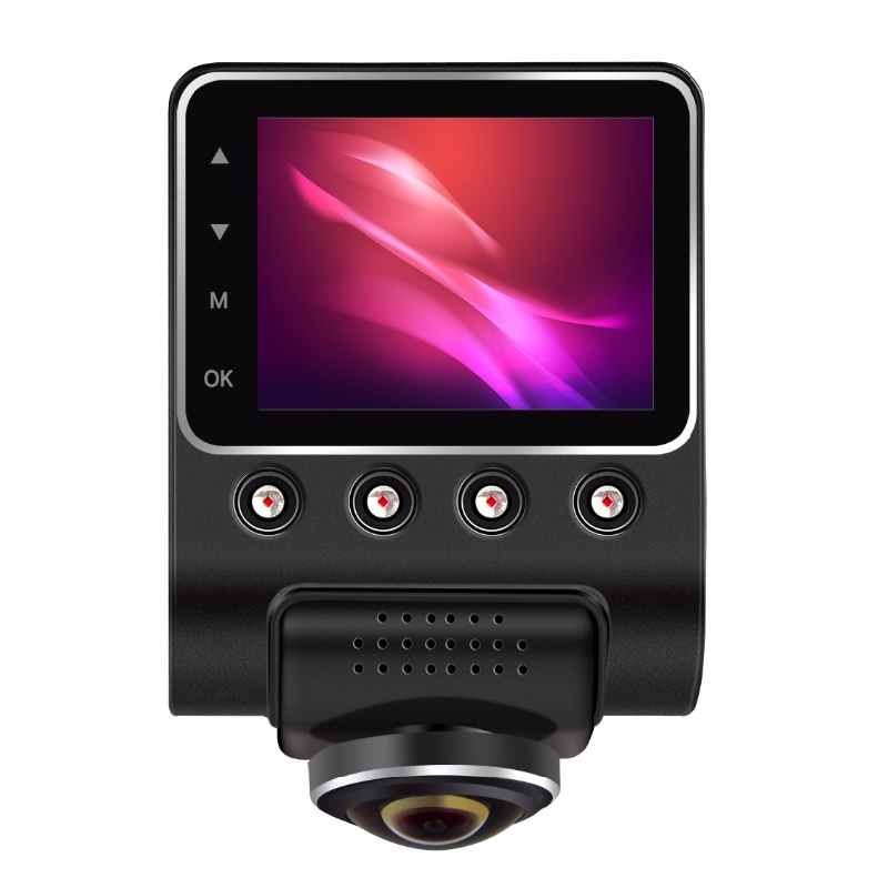 

X888 Видеомагнитофон 360 градусов Панорамный Авто Видеорегистратор ВАЙ-ФАЙ камера Ночное видение