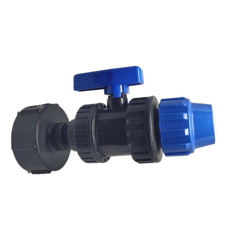 

S60x6 IBC Ton Barrel Water Tank Connector Garden Tap Thread 1/4"(25mm) Plastic Fitting Tool Adapter Brass Valve Outlet Type Connector