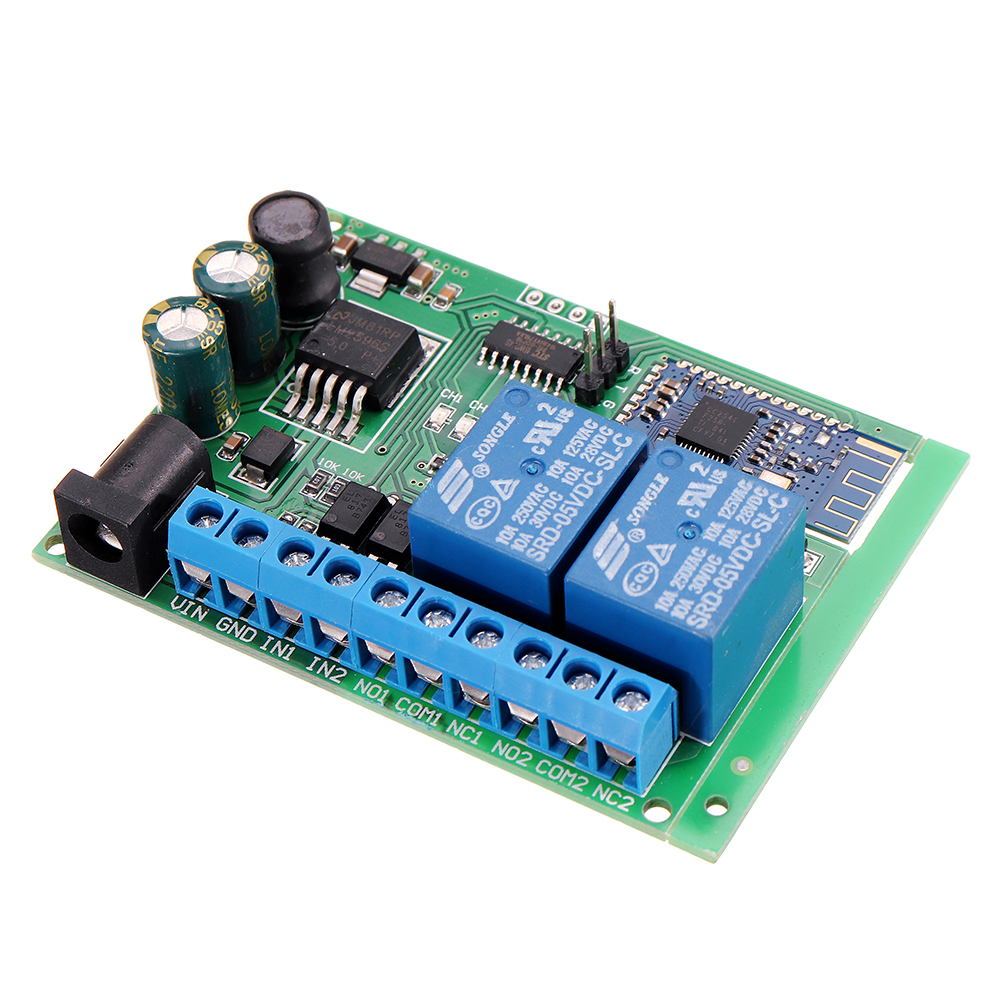 Arduino - 2 Channel IOS Android bluetooth Relay 2.4G RF ...