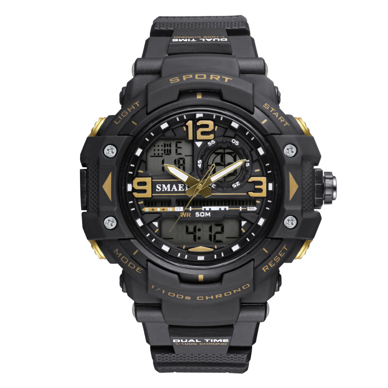 

SMAEL 1379B Calendar LED Digital Watch Outdoor Dual Display Male Wristwatch