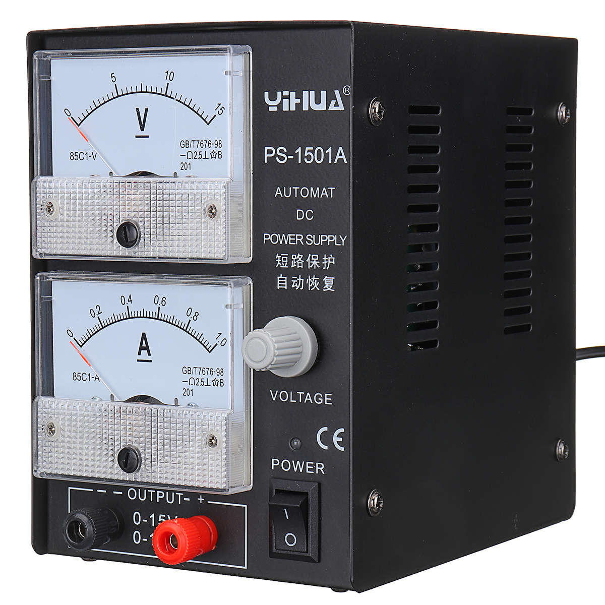 

YIHUA 1501A 15V 1A Adjustable DC Power Supply Mobile Phone Repair Power Test Regulated Power Supply