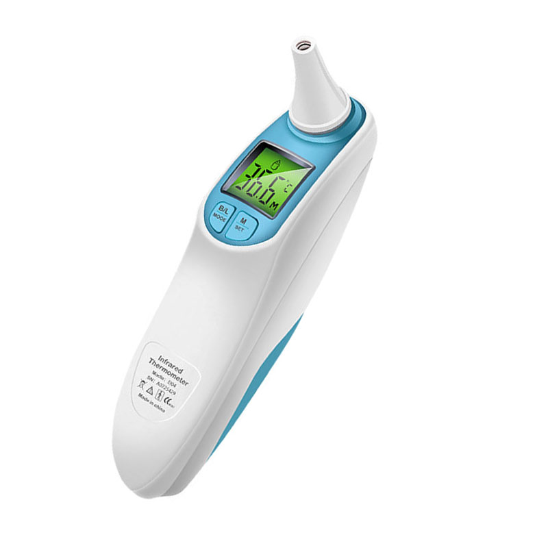 

Loskii EI-04 Digital Infrared Non-contact Forehead Ear Infant Baby Thermometer Electronic Body Object Thermometer for Baby Kids Adults Elders