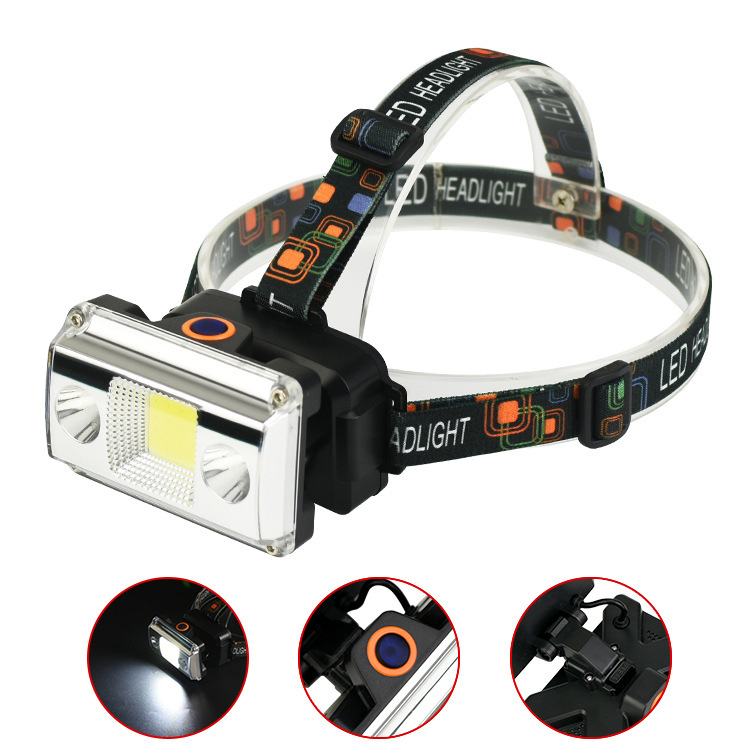 

XANES® SYT005 1100LM Headlamp 4 Modes Cycling Night Warning Light Camping Hunting Portable Emergency Lantern 18650