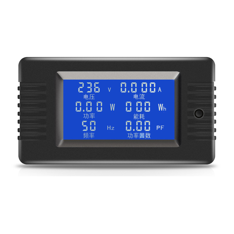 

PZEM-018 5A AC Digital Display Power Monitor Meter Voltmeter Ammeter Frequency Current Voltage Factor Meter