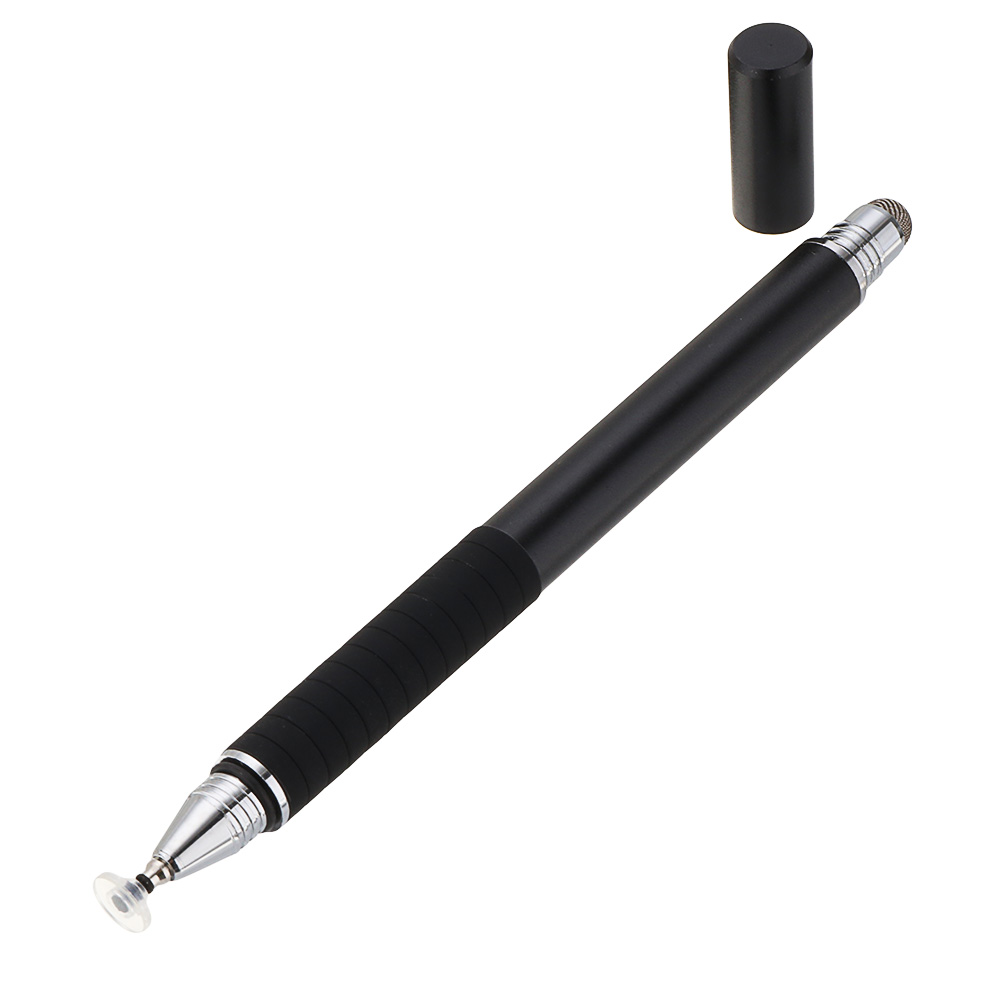 

Universal 2 in 1 Metal Capacitive Touch Screen Stylus Sensitive Drawing Pen for Samsung Mobile Phone Tablet