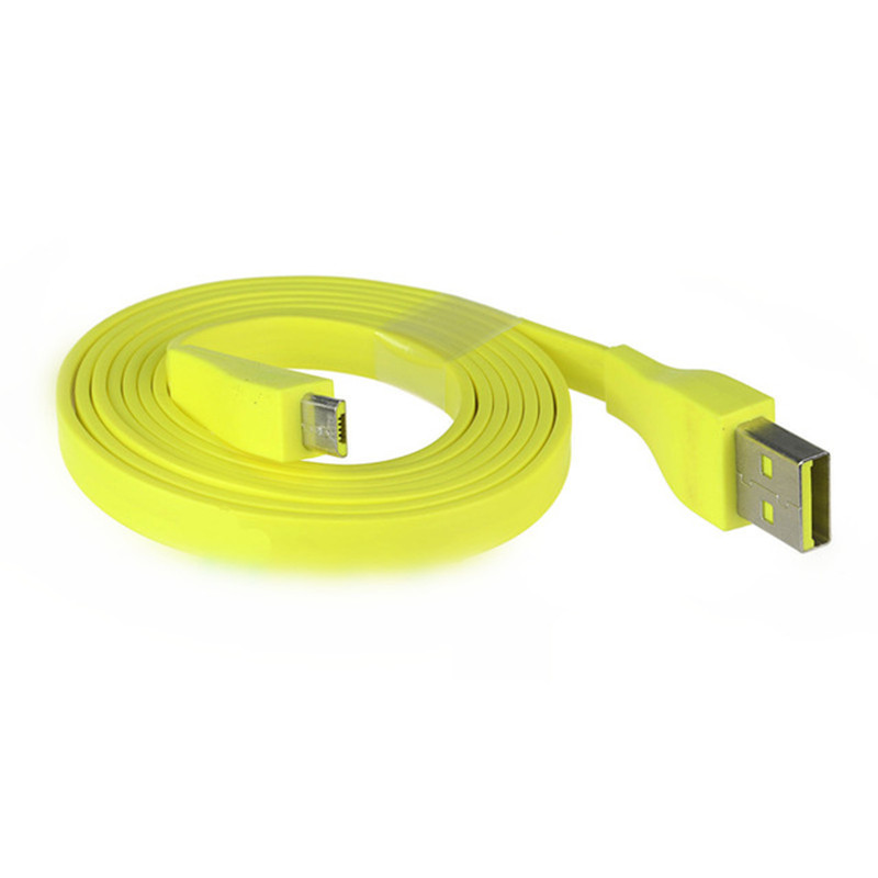 

1.2M Yellow Micro USB Charging Cable for Logitech UE BOOM bluetooth Speaker