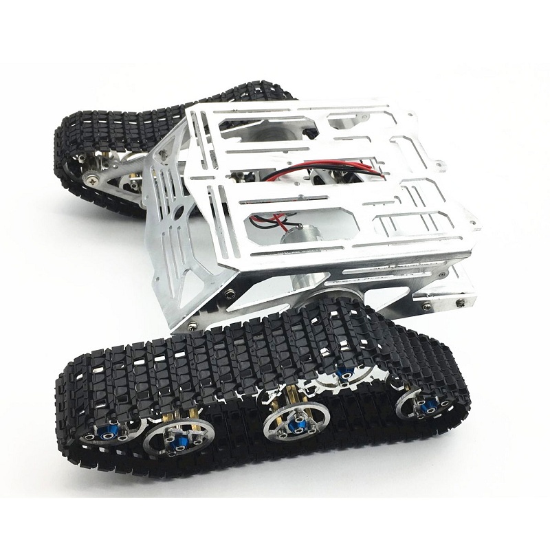 

DIY Smart Robot Tank Chassis Kit RC Tracked Car with Crawler Kit for Arduino