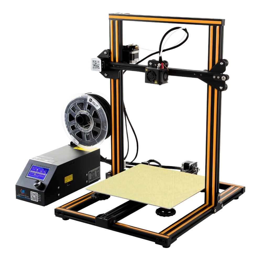 Creality 3D® CR-10 DIY 3D Printer Kit 300*300*400mm Printing Size 1.75mm 0.4mm Nozzle 12