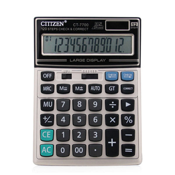 

GTTTZEN CT-7700 Solar Calculator For Office And School