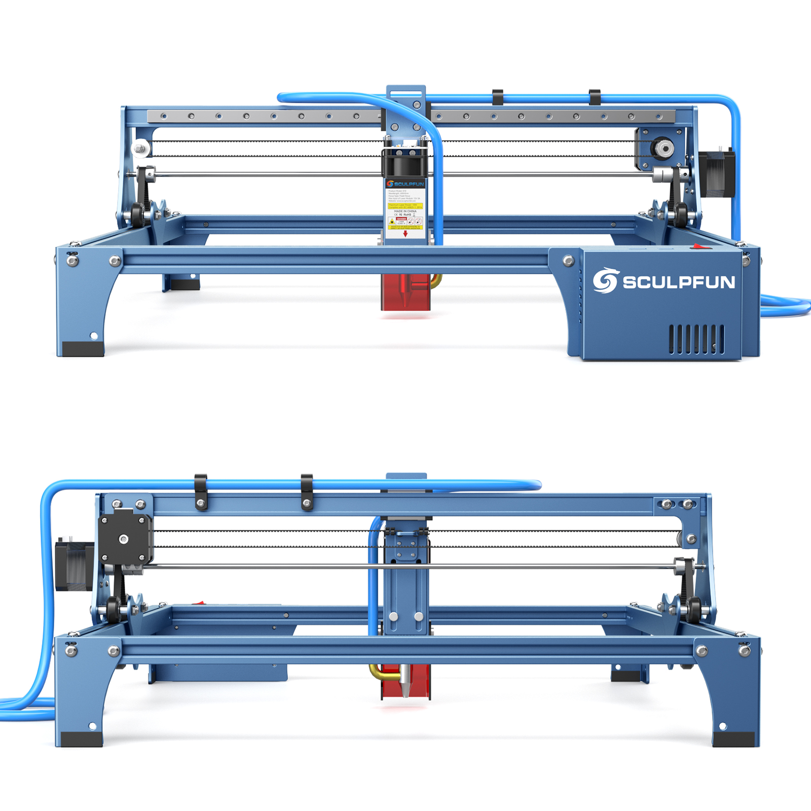 Find SCULPFUN S10 10W Laser Engraving Machine Laser Engraver Cutter 0 08mm High Precision Air Assist 32Bit Motherboard Upgraded Linear Rail Slide Full Metal CNC Engraving Area 410 400mm for Sale on Gipsybee.com with cryptocurrencies