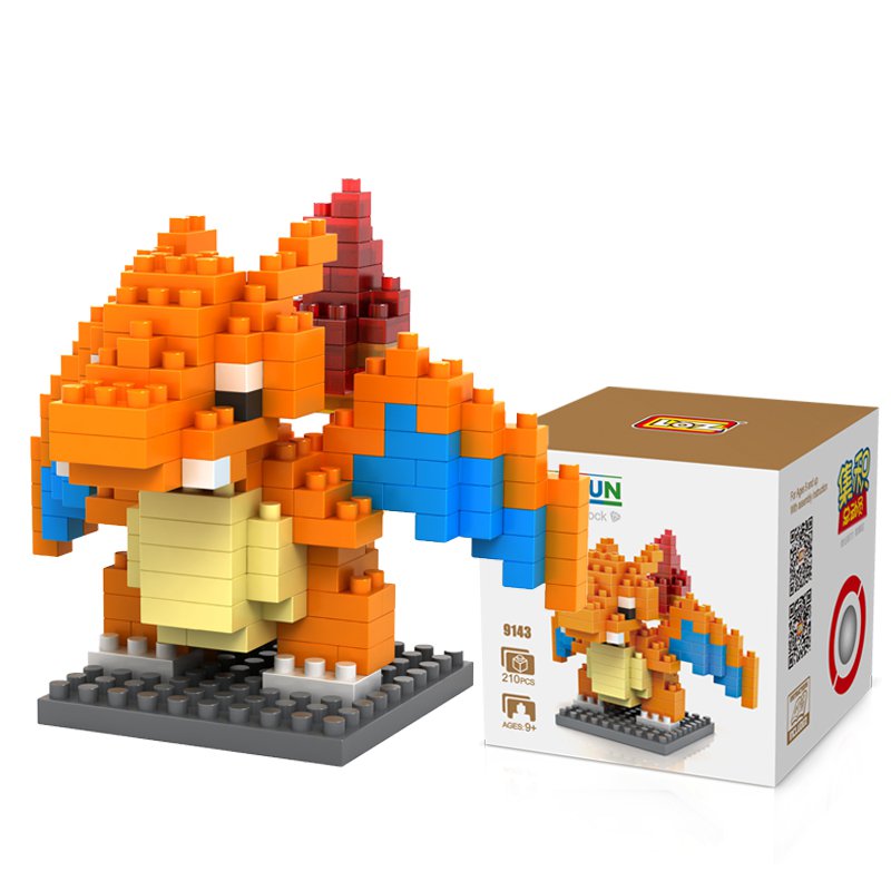 

LOZ Little Dinosaur Monster Building Block Set 210PCS Collection Игрушечный образовательный подарок Fidget