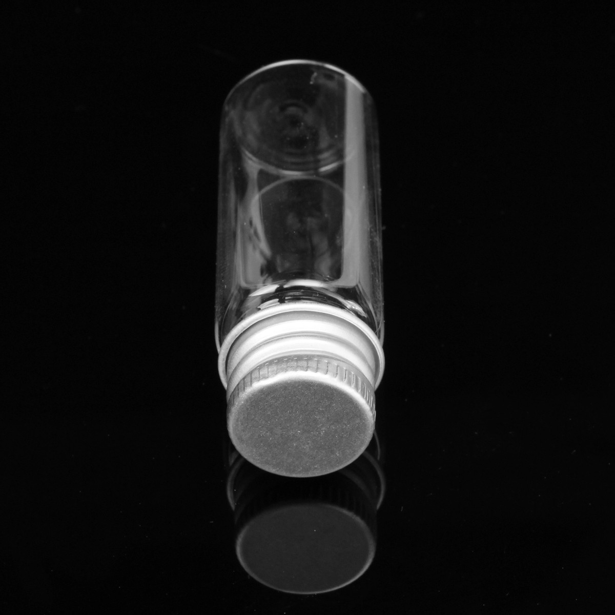 

10ml Tiny Small Empty Clear Bottles Glass Vials 6cm*2cm With Screw Caps
